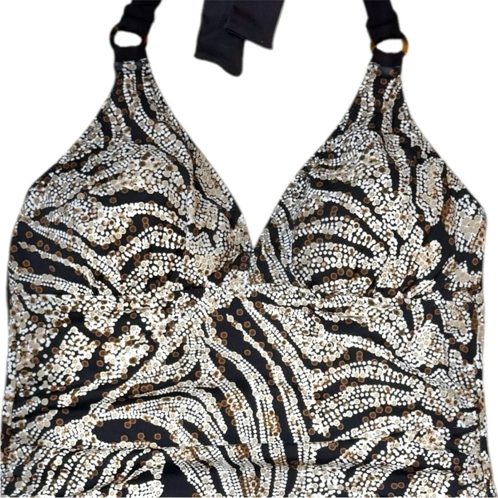 Tommy Bahama Playa Brava Reversible Ring Tankini Top - Picture 7 of 16